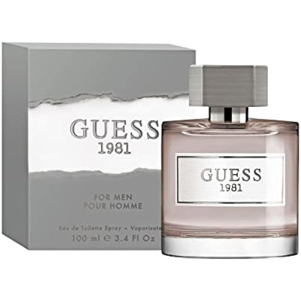 Guess 1981 For Men Pour Homme Eau De Toilette 100ml Spray