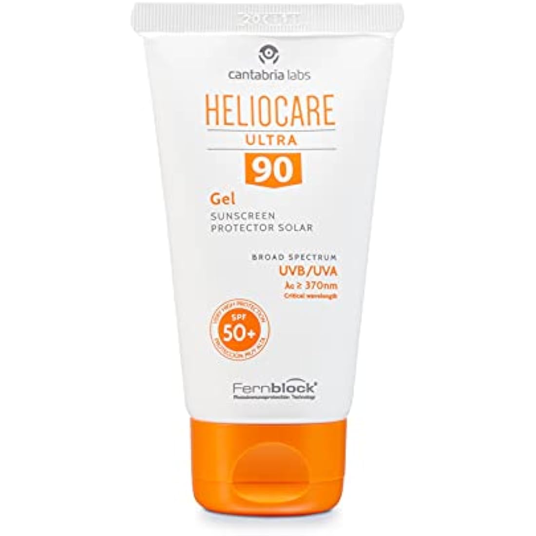 Heliocare Ultra Gel SPF 90 50ml / Gel Face Sunscreen / Daily Uva and Uvb Anti-Ageing Sun Block / Combination, Oily & Normal Skin/ Matte Finish