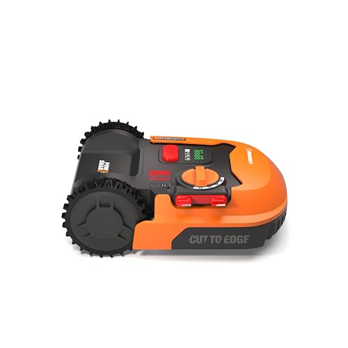 WORX - WR169E - Landroid Robotic Lawn Mower, AI powered for Faster Mowing, Smart App Control, Multi-Zone Programming, Auto Charging, 20V PowerShare Battery