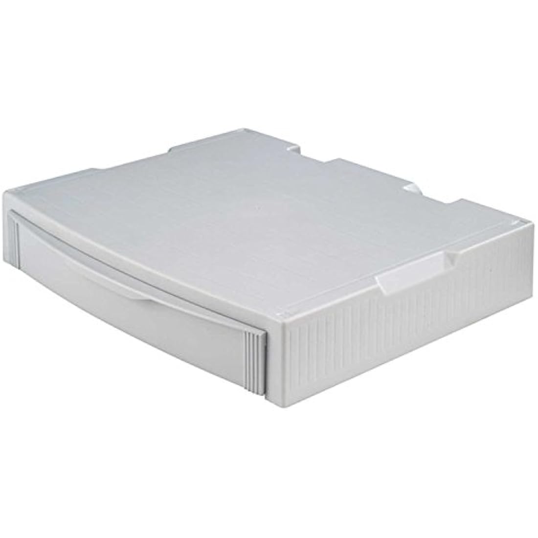 HAN 9250-11, MONITOR stand. Expert monitor stand with 1 drawer, stable, stylish and stackable, grey