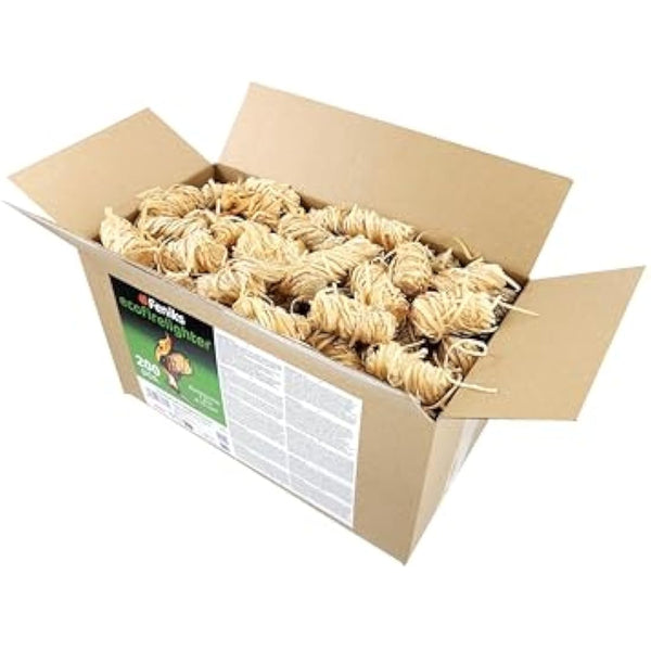 Feniks Ecofirelighter 200pcs. in The Box, for Fireplace, Stoves, Barbecues and Campfires … (2,4 kg (200 pcs))