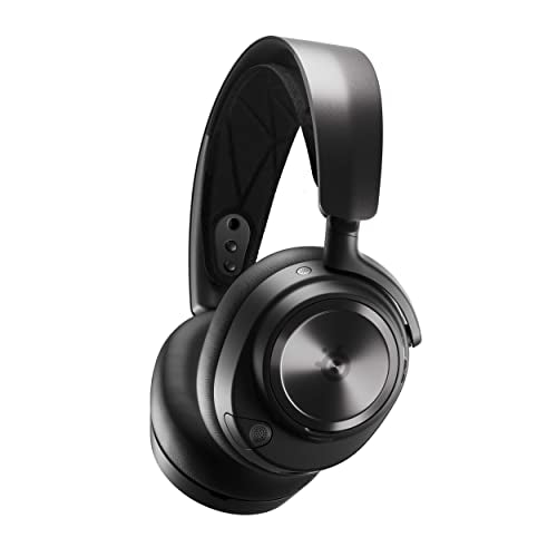 SteelSeries Arctis Nova Pro Wireless Xbox Omni-Platform Gaming Headset — Neodymium Magnetic Drivers — Active Noise Cancellation — 2 Battery System — Xbox, PC, PS5, PS4, Switch, Mobile