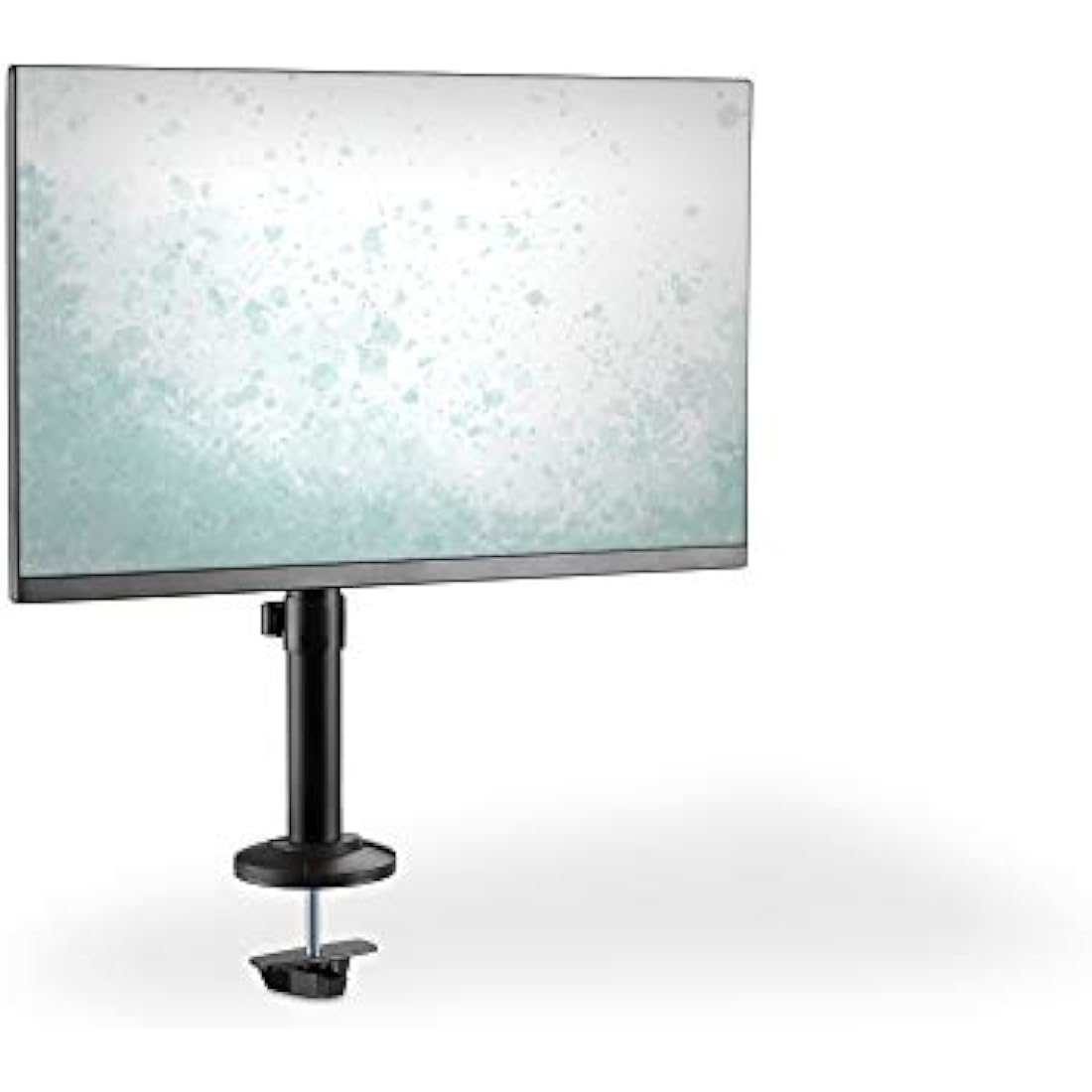 DIGITUS Monitor Mount - Table Clamp - 1 Monitor - Up to 32 Inches - Up to 8 kg - VESA 75 x 75, 100 x 100 - Black