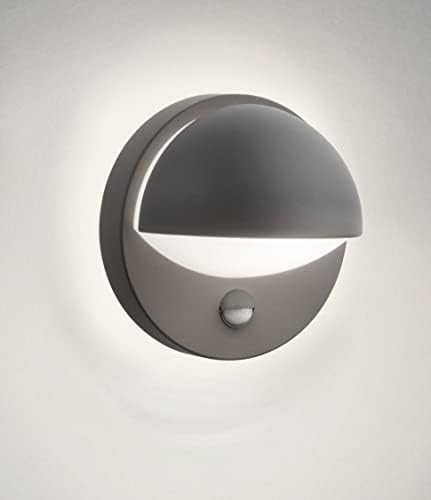 Philips myGarden June Outdoor Wall Light with Motion Sensor 12 W Bulb Not Included Anthracite