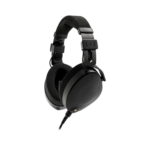 RØDE NTH-100 Professional Over-ear Headphones For Content Creation, Music Production, Mixing and Audio Editing, Podcasting, Location Recording (Black)