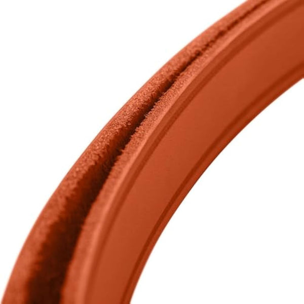 HUNTER Training leash, 20/200 Soft genuine cow leather, dark brown