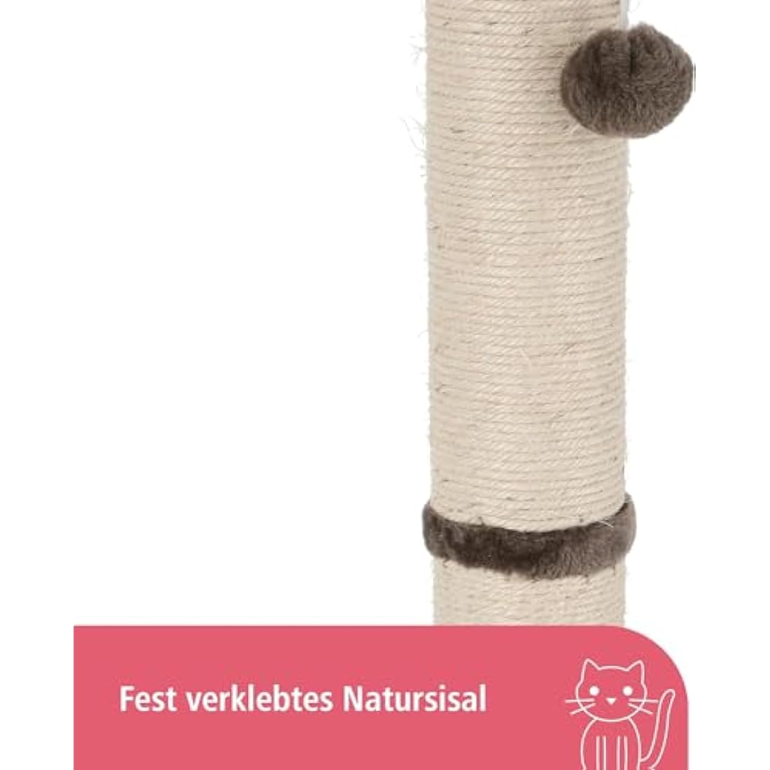 Kerbl Cat Opal Maxi Scratching Post, 39 x 39 x 78 cm