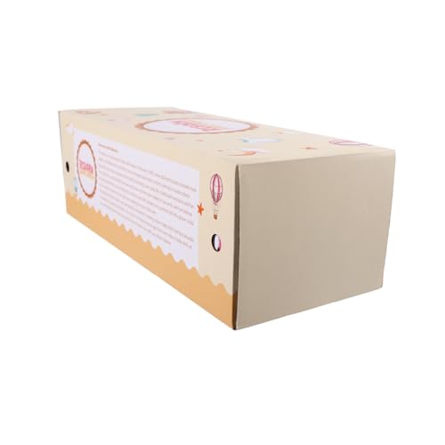 JIZHI Reborn dolls Age 3+ - 17-Inch Handmade Realistic Baby Dolls Soft Cloth Body with Toy Accessories, Reborn Baby Dolls Like a Lifelike Baby(Sleeping baby)