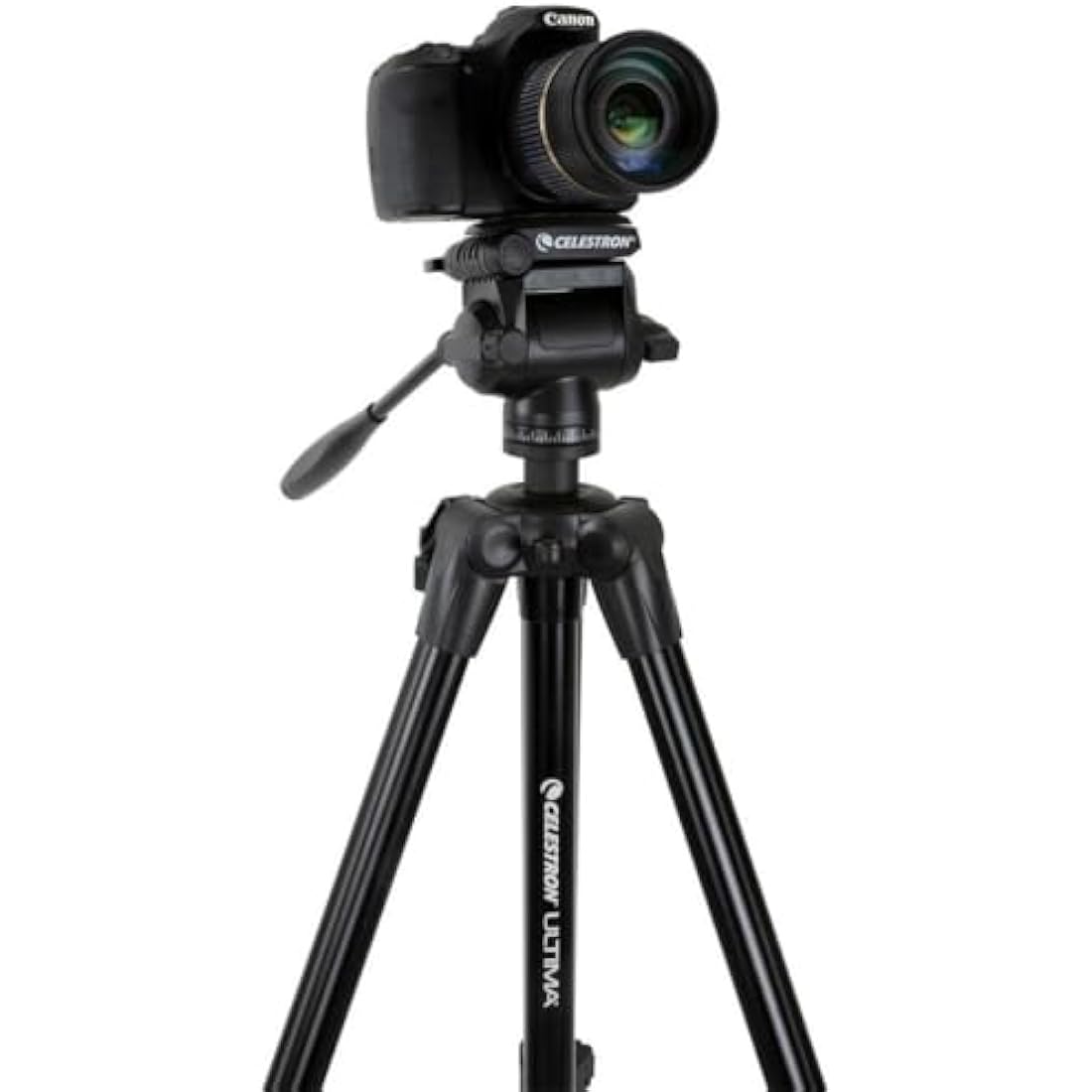 Celestron 93612 Ultima Pan Tilt Head Tripod for a Spotting Scope, Binocular or Camera