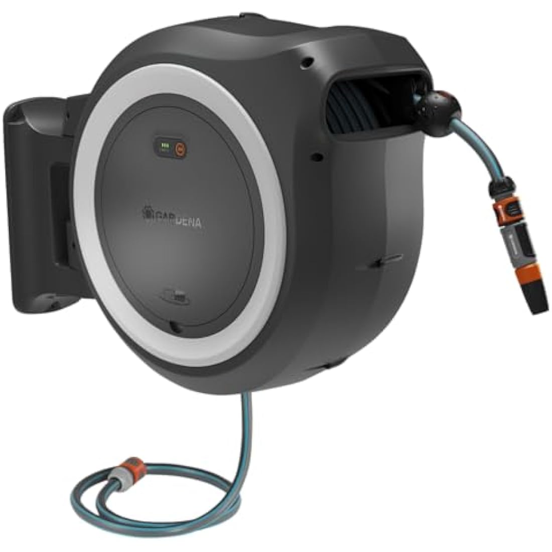 Akku-Wand-Schlauchbox PowerRoll XL 18V P4A Solo (weiß) 35 m