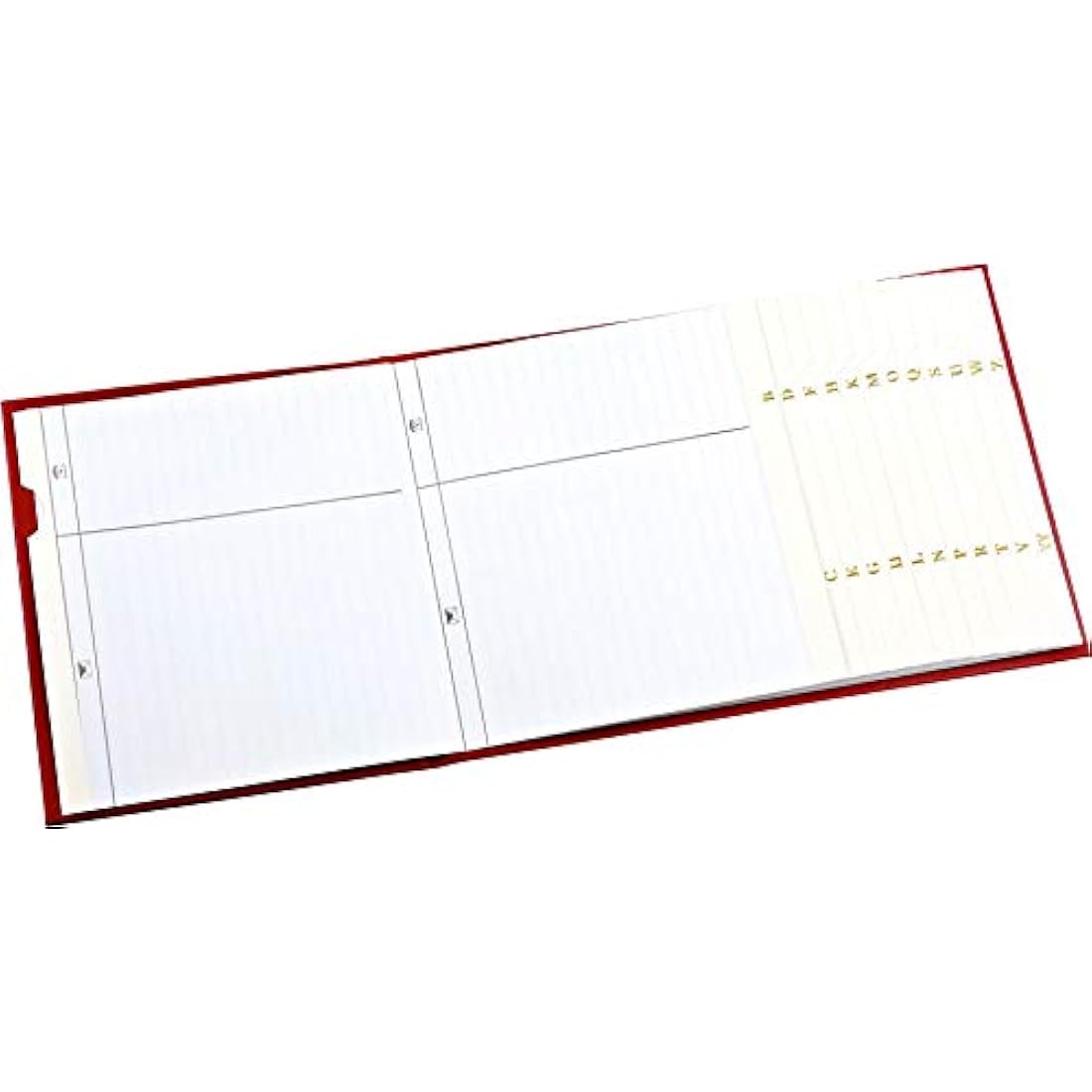 Esposti Address & Telephone Index | Vinyl Grained Cover & Hanging Hook | Black | Size 150 x 230mm