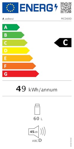 AAOBOSI 25L Car Fridge Freezer, IPX4 Waterproof Portable Compressor Camping Fridge 12V/240V, -20°C to 20°C – Ideal for Campervan, Car, Truck, Boat, Motorhome, Travel, Picnic