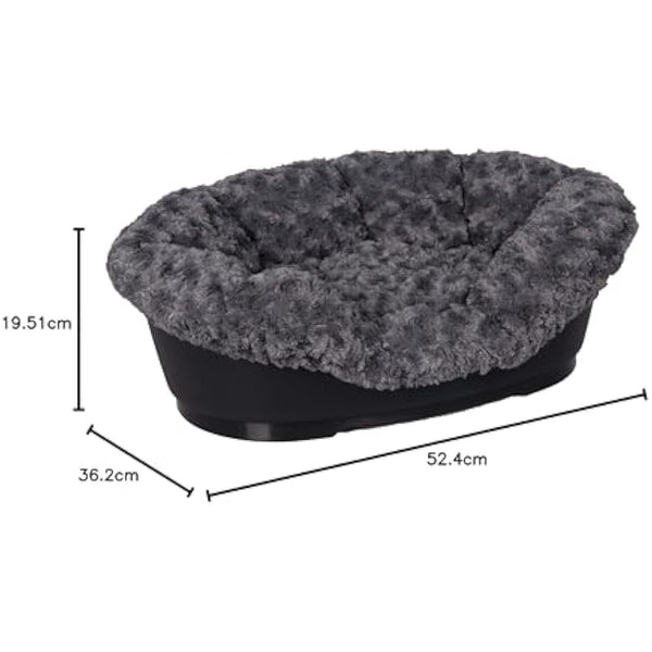 Karlie Flamingo Pet Bed, Cuddly, for Domus Pet Basket