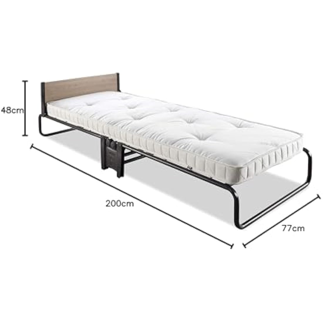 JAY-BE Revolution Folding Bed with Micro e-Pocket Mattress, Compact, Single