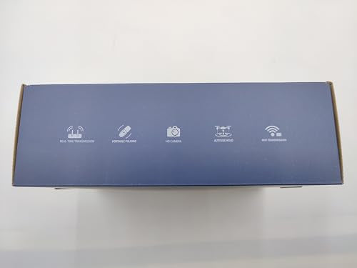 2650 ft Control Range Super Endurance Foldable Drone with Camera for Beginners–60+ min Flight Time, WiFi Quadcopter with 4K HD Camera, Brushless Motor, Auto Hover, Follow Me (3 Batteries)