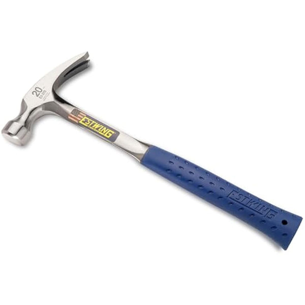 Estwing E3-20S 14-217 20-Ounce Ripping Hammer, Smooth Face, Silver, 20 oz