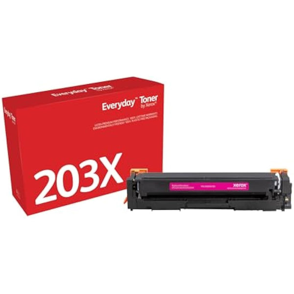 Everyday by Xerox Magenta Toner compatible with HP 203X (CF543X), High Capacity