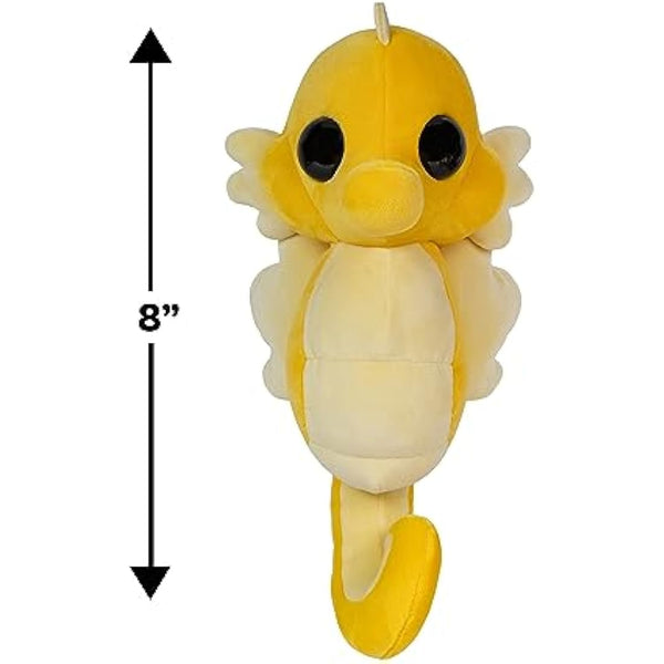 Adopt Me! Collector Plush - Seahorse - Series 2 - Rare In-Game Stylisation Plush - Toys for Kids Featuring Your Favourite Pet, Ages 6+