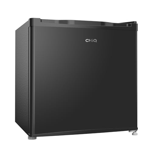 CHiQ FBM157L4EU, Fridge Freezer, 157L, 70/30, 12-Year Compressor Service, Low Frost, E, 39 dB, 48cm Wide 144cm Tall, Black