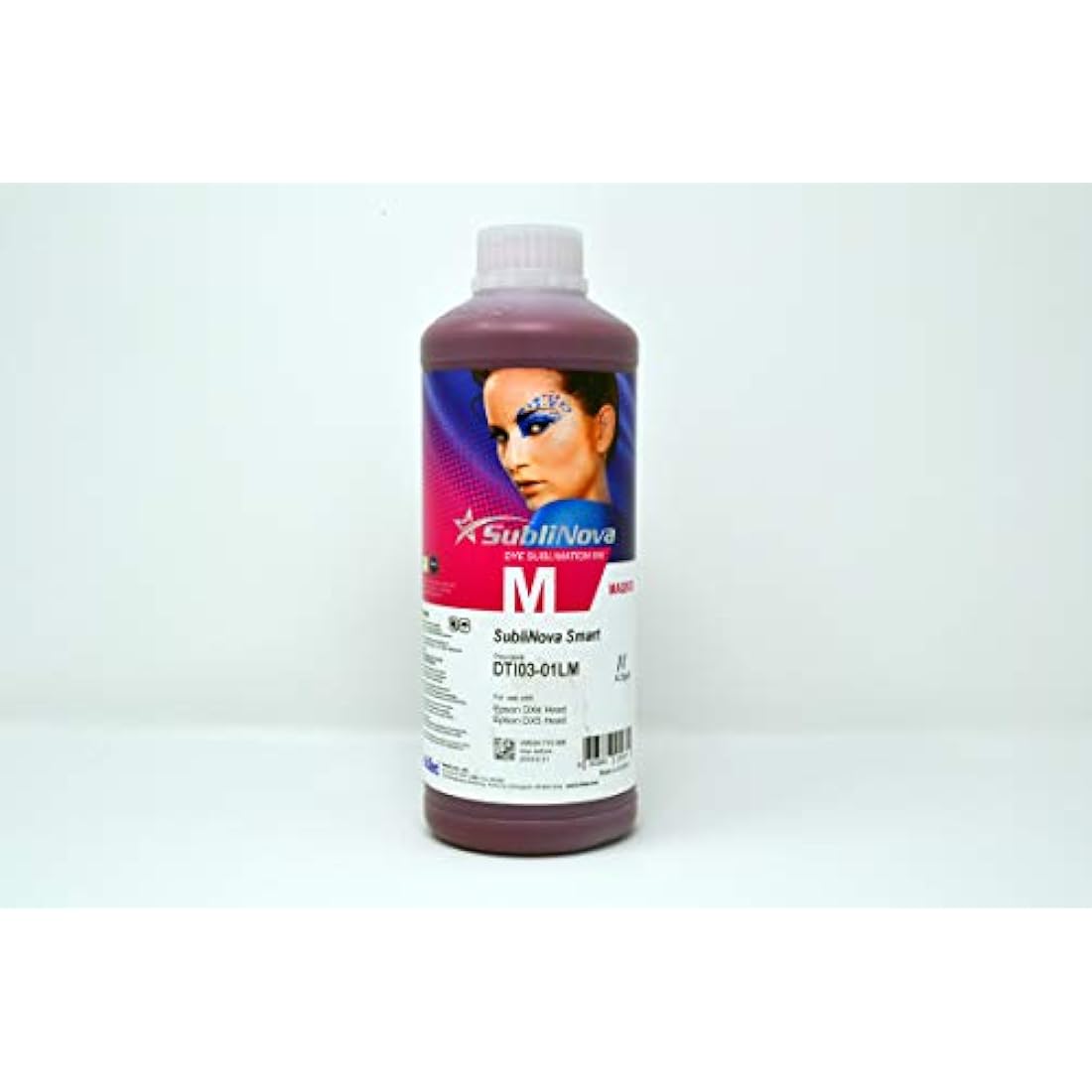 Ink Tec Sublinova Smart DTI Dye Sublimation Inks (4 Colour Set (C,M,Y,K), 1 litre)