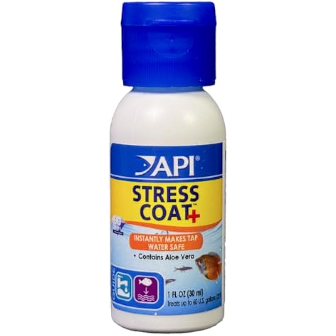 API STRESS COAT Aquarium Water Conditioner 30 ml Bottle