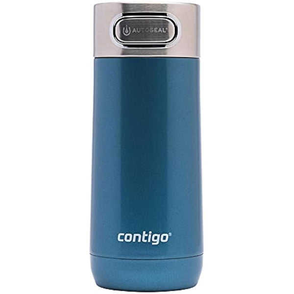 Contigo Luxe Autoseal Travel Mug, Stainless Steel Thermal Mug, Vacuum Flask, Leakproof Tumbler, dishwasher safe, Coffee Mug with BPA Free Easy-Clean Lid