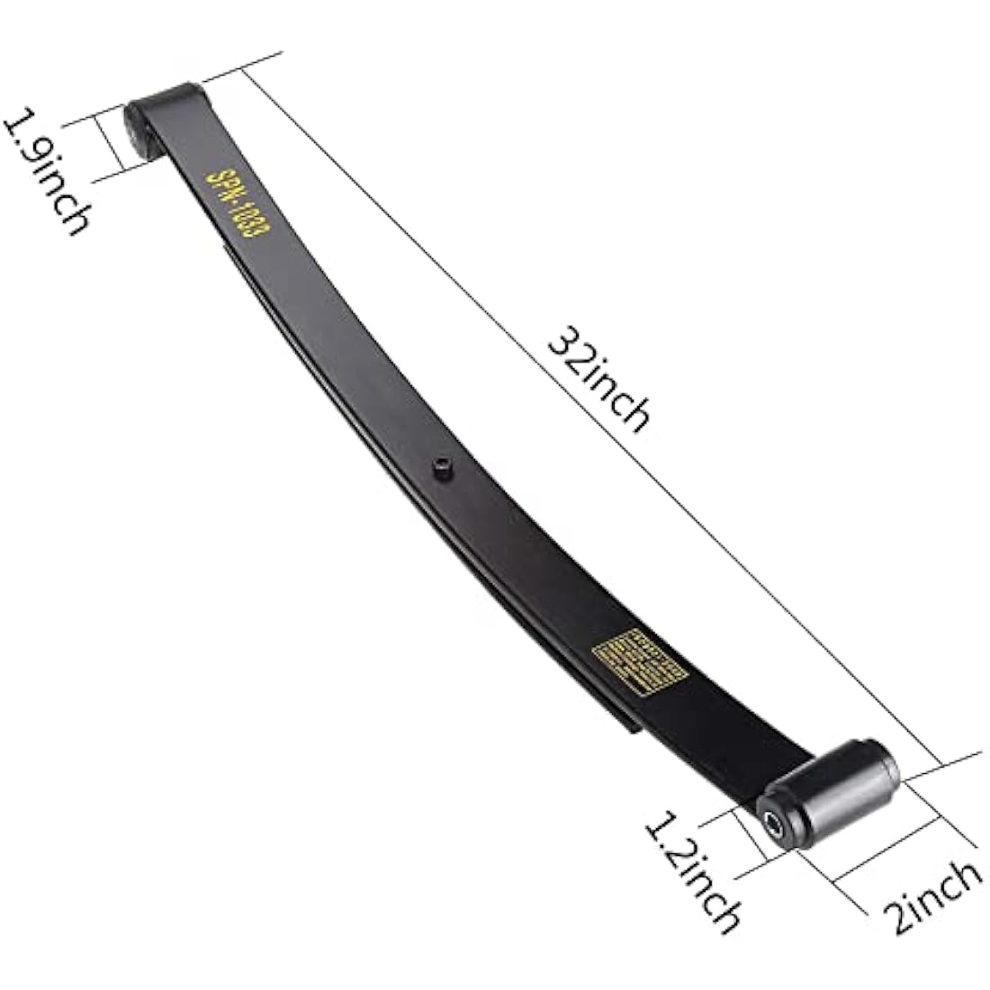 10L0L Golf Buggy Rear Heavy Duty 4-Leaf Spring Kit