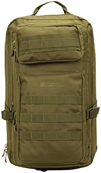 Mountain Warehouse Legion 35L Backpack - Rain Cover Hiking Rucksack, Whistle Camping Daypack