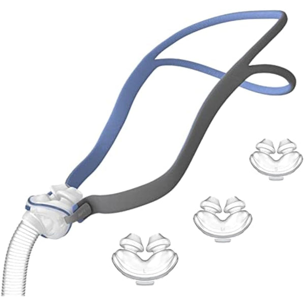 AirFit P10 Nasal Pillow Tube Frame, Headgear Strap Fit for ResMed AirFit P10, Full Combination Mask Accessory Includes Headgear Strap, Frame, Tube, S M L Size 3X Nasal Pillow, Mask Fit for Sleep