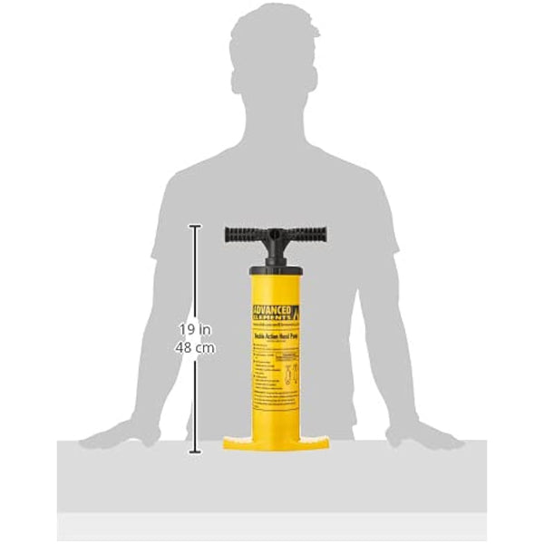 ADVANCED ELEMENTS Double Action Pump w/Pressure Gauge