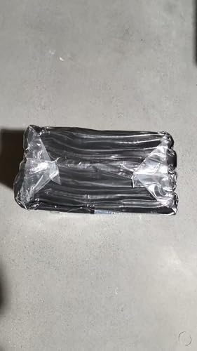 Cekene Large Outdoor Rug Waterproof Black 245x305cm Patio Rugs Reversible RV Camping Mat Lightweight Plastic Portable Outdoor Carpet for Picnic Porch Deck Backyard BBQ Beach