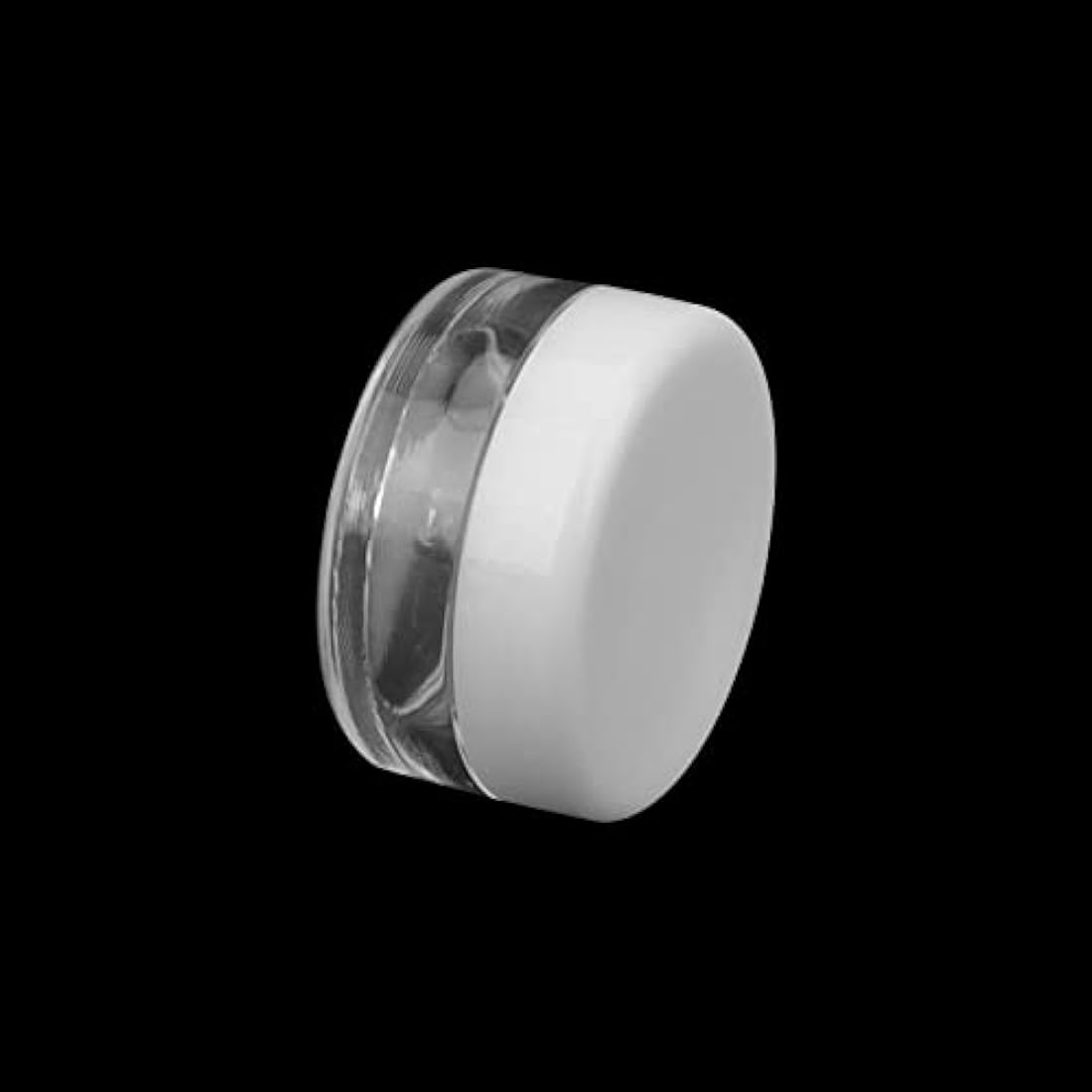 MANCHAP 120 PCS 5ml Cosmetic Sample Pots, 5g Mini Plastic Cosmetic Travel Jars with White Lids for Makeup