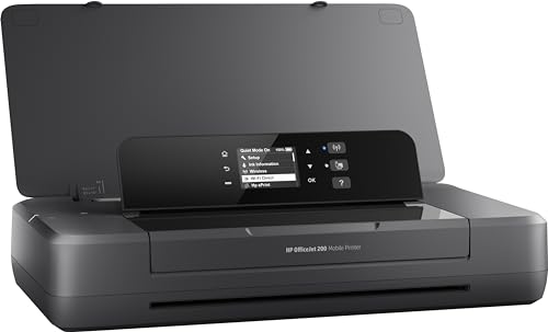 HP 2M32H38 Officejet 200 Colour Wireless Mobile Printer, Black