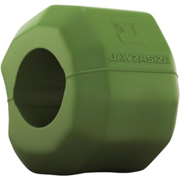 Jawzrsize Pop 'N Go Jaw, Face, and Neck Exerciser - Define Your Jawline, Slim and Tone Your Face, Look Younger and Healthier - Helps Reduce Stress and Cravings - Facial Exerciser (Advanced Green)