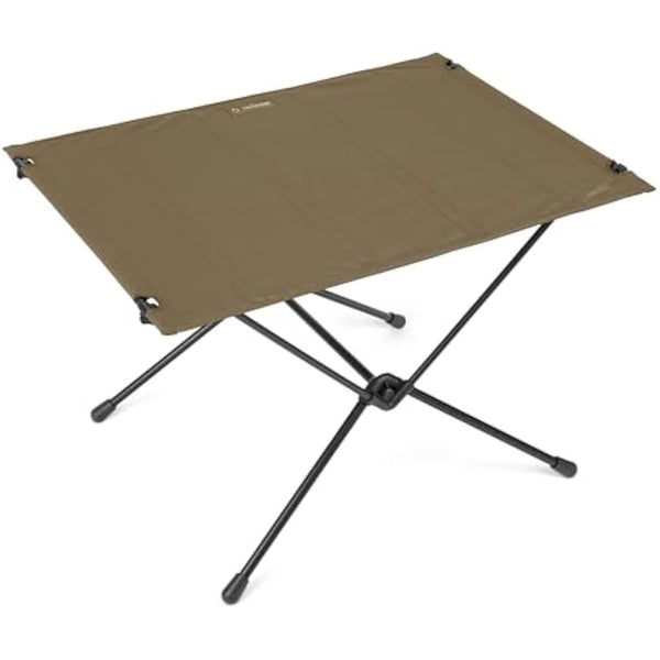 Helinox Table One Hardtop Large | Weather resistant, Lightweight and Collapsable, Portable, Outdoor Camping Table - Supports up to 50 kg in weight (Coyote Tan)
