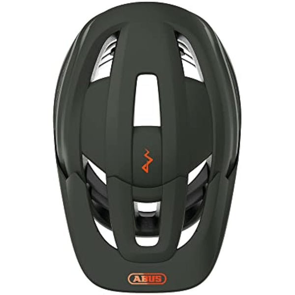ABUS CliffHanger MIPS MTB helmet - bike helmet for demanding trails - with large ventilation openings & TriVider strap system & impact protection - for men and women