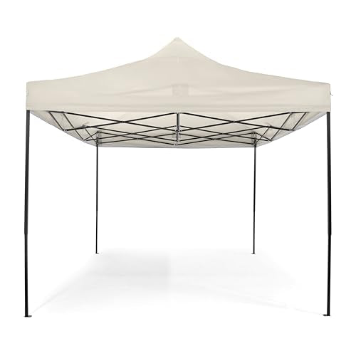 All Seasons Gazebos 3x4.5 Fully Waterproof Pop up Gazebo With Accessories - Metallic Grey