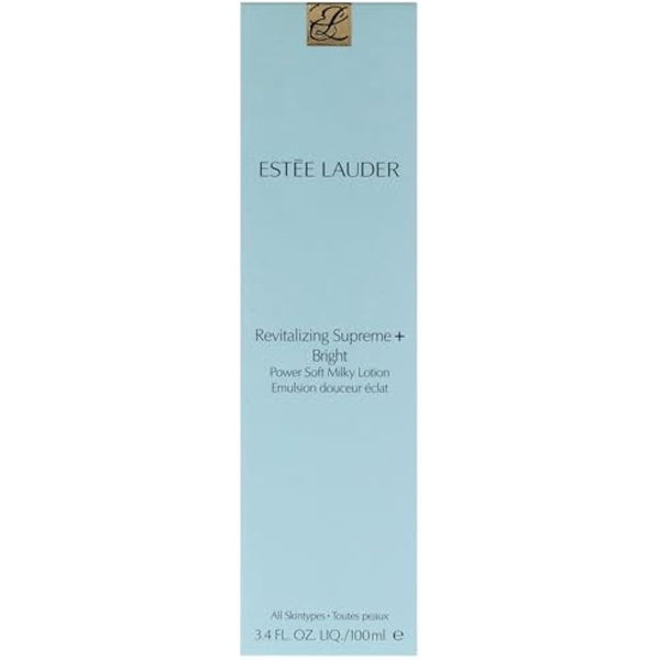Estee Lauder Revitalizing Supreme Plus Bright Moisturizer Power Soft Milky Lotion For Women 3.4 oz Lotion