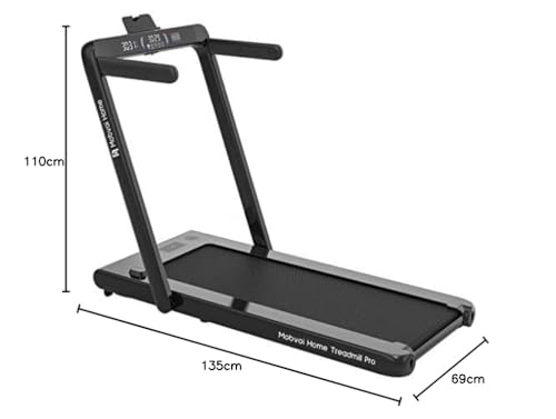 Mobvoi Home Smart AI Treadmill Ultra 6% Incline 3 in 1 Walking Pad Treadmills for Home Office TicSports APP 2.5HP Running Treadmill Handrail Holder for Cup Phone Laptop Speaker 12KMH 120KG
