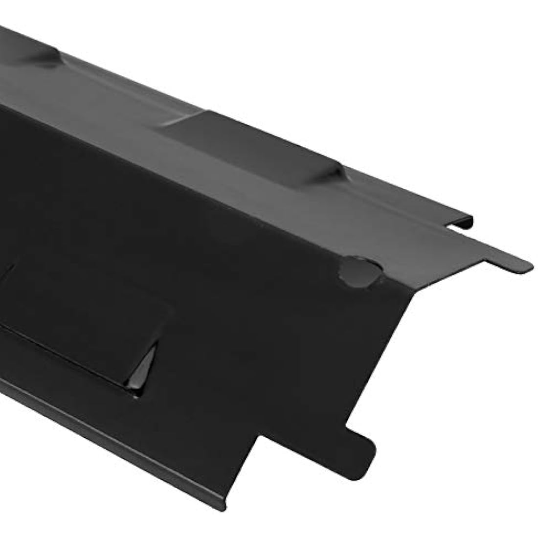 4Pcs Universal Barbecue Heat Plate, 37.1 x 10.8 cm Replacement Gas Grill Heat Tents for Porcelain Steel BBQ Heat Plate Parts Shield Heat Tent Flavorizer Bar Burner Cover Flame Tamer