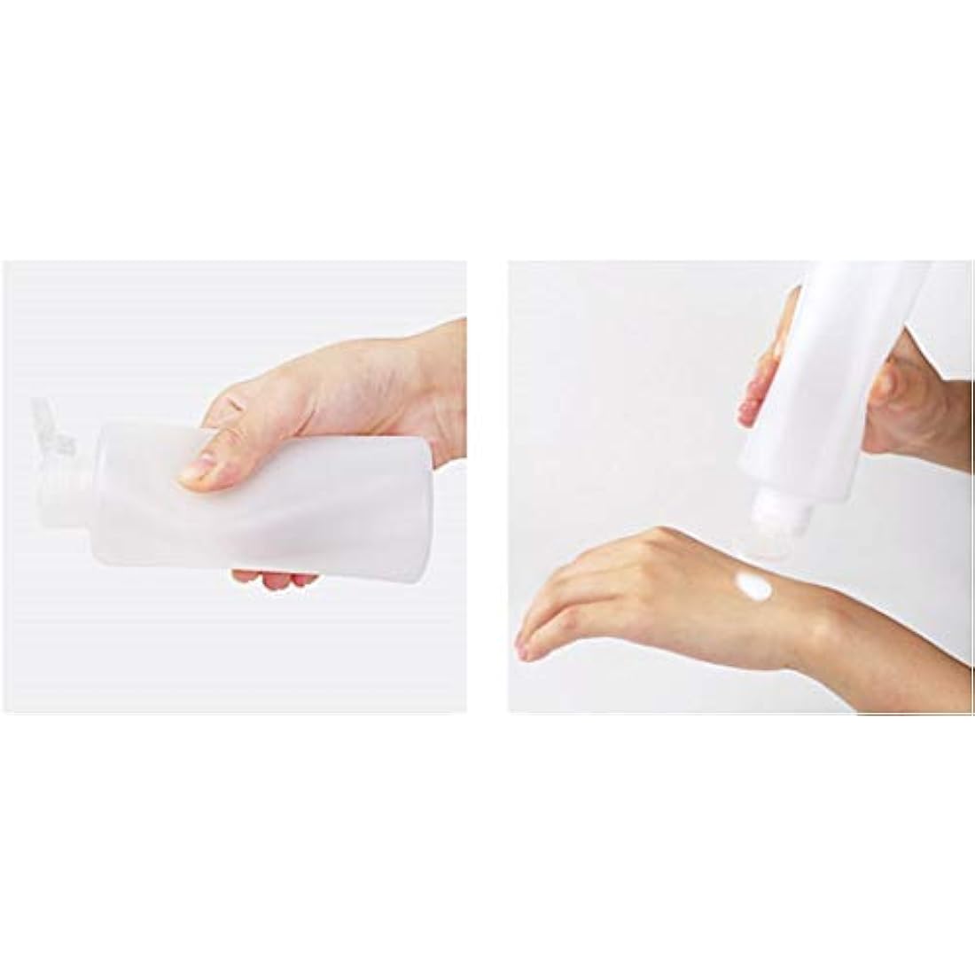 2PCS 200ml Travel Plastic Soft Tubes Bottle Emulsion Make up Cosmetics Container For Facial Cleanser Shampoo Shower