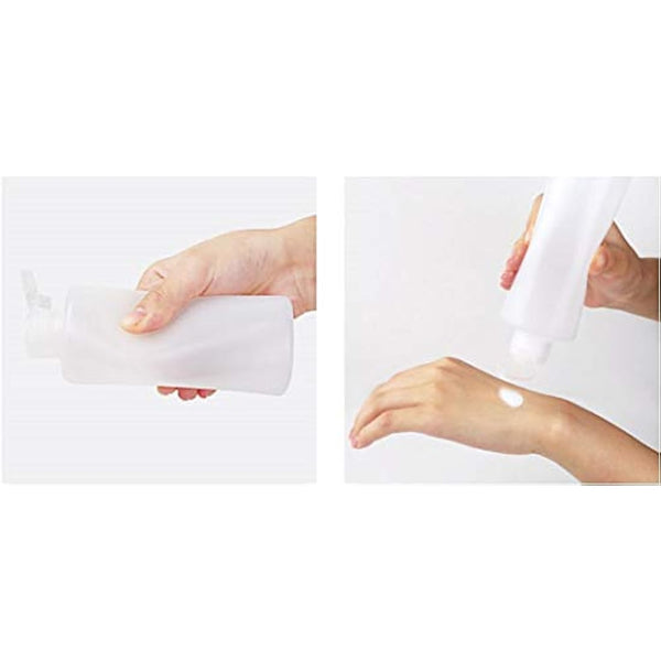 2PCS 200ml Travel Plastic Soft Tubes Bottle Emulsion Make up Cosmetics Container For Facial Cleanser Shampoo Shower