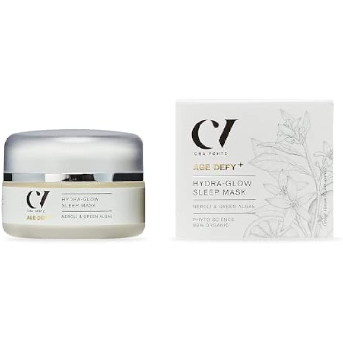 Green People Age Defy+ Hydra-Glow Night Cream - Moisturising for Dry, Mature Skin - Paraben & Alcohol Free - Vegan, 50ml