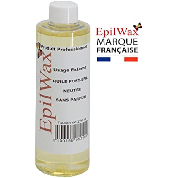 EpilWax Royal Depilatory Kit Complete with: Professional Wax Heater 5 Roll-On Wax 100 ml variegated, 100 Depilatory Strips, 1 Bottle of 250 ml After Wax Oil - (Royal Series variegated 5)