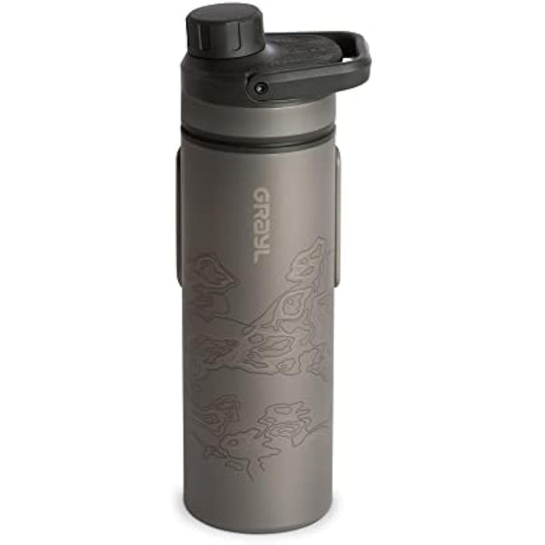 GRAYL UltraPress Titanium Water Purifier - Covert Black