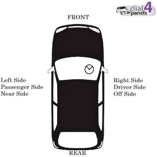 Fits in TRAFIC 2014 to 2022 DOOR WING MIRROR GLASS HEATED WITH BASE PLATE RIGHT DRIVER SIDE