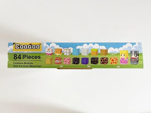 Magnetic Blocks - Build Mine Magnet World Magic Portal Set, Magnetic Tiles Building Blocks Toddler Toy STEM Sensory Outdoor Toys for 3+ Year Old Boys & Girls, Creative Kids Games Kids Toys