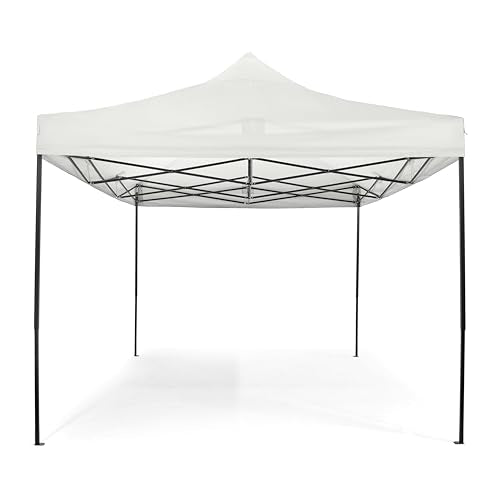 All Seasons Gazebos 3x4.5 Fully Waterproof Pop up Gazebo With Accessories - Metallic Grey