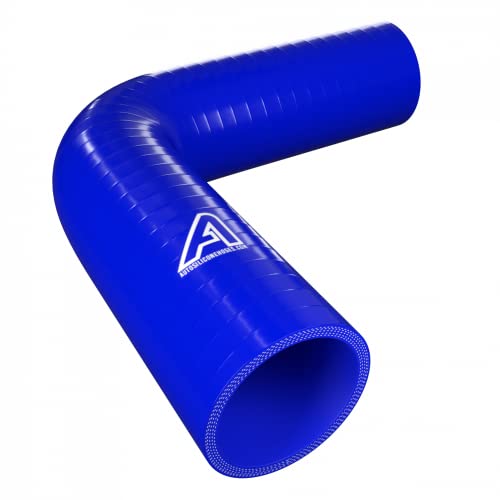 57mm Internal Diameter Black 90 Degree Silicone Elbow Hose