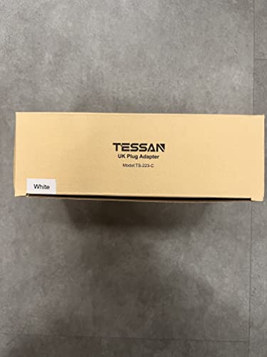 Plug Adapter, TESSAN Plug Extension Socket with 3 USB, 3 Way UK Multi Outlets Extender, Wall Charger for School Home, Kitchen, Office, School Supplies